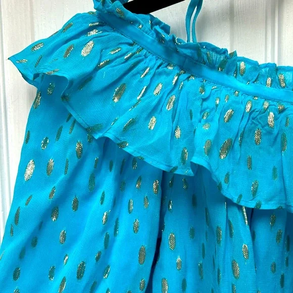 NWT Lilly Pulitzer Size S off the shoulder top - Picture 2 of 4